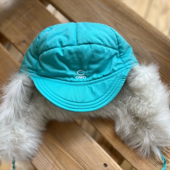 CAPO ladies toboggan warm, can wear the ear flaps up or down size med Austria - Picture 7 of 10